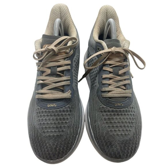 GDEFY Gravity Defyer XLR 8 Comfort Gray Running Shoes Women's Sz 10 TB9034FGP-M - Picture 2 of 9